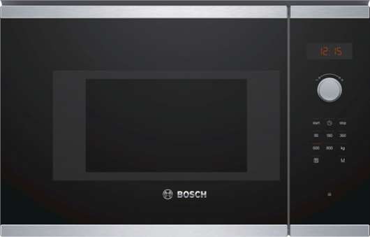 Bosch Bfl523ms0 Serie 4 Inbyggnadsmikrovågsugnar - Rostfritt Stål