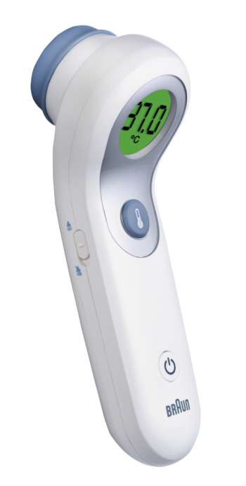 Braun 2-in-1 Forehead No-touch Febertermometer
