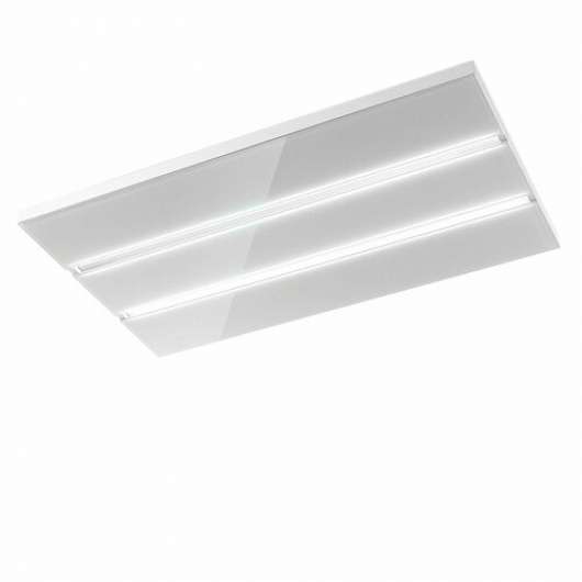 Eico Ceiling Stripe R 120 W - Link Takintegrerade Köksfläkt - Vit/glas