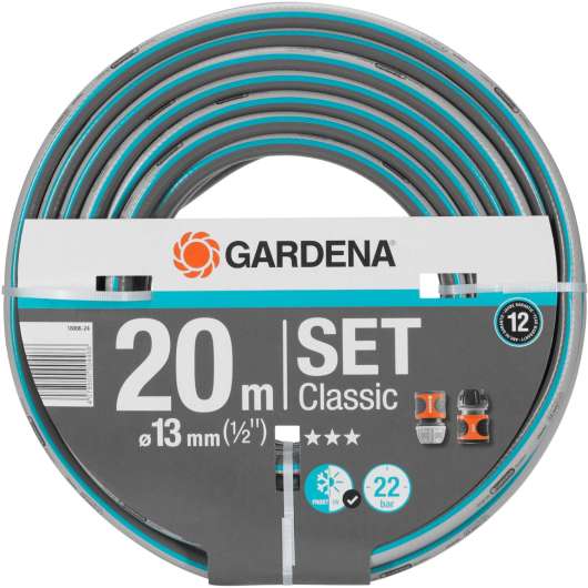Gardena Classic 20 m 1/2" Set