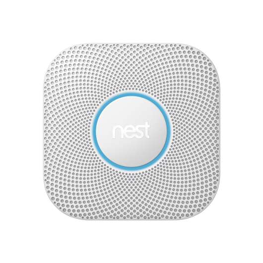 Google Nest Protect 2nd Generationen - Batteri - Vit