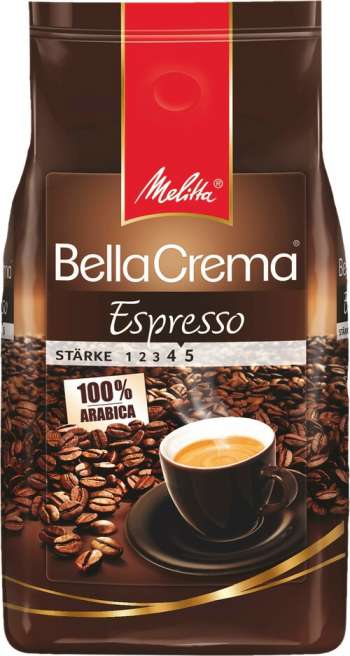Melitta Bella Crema Espresso. 10 st i lager