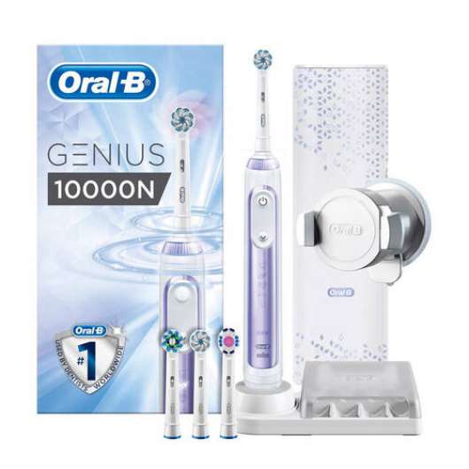 Oral-B Genius 10000N Orchid Purple. 10 st i lager