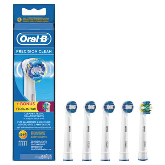 Oral-B Precision Clean 4+1. 10 st i lager