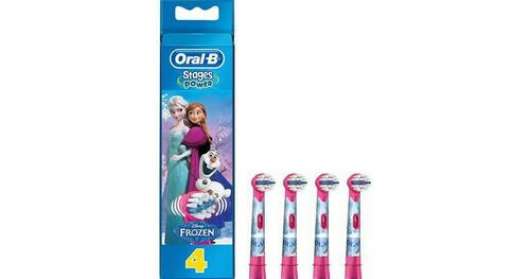 Oral-B Stages Power Refill 4x Frozen. 10 st i lager