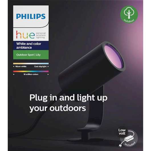 Philips Spot Lily antrac 8w förläng