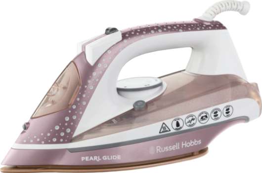 Russell Hobbs Pearl Glide Iron Rose. 5 st i lager