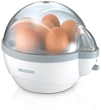 Severin EK3051 æggekoger 1-6 400 watt  hv/. 10 st i lager