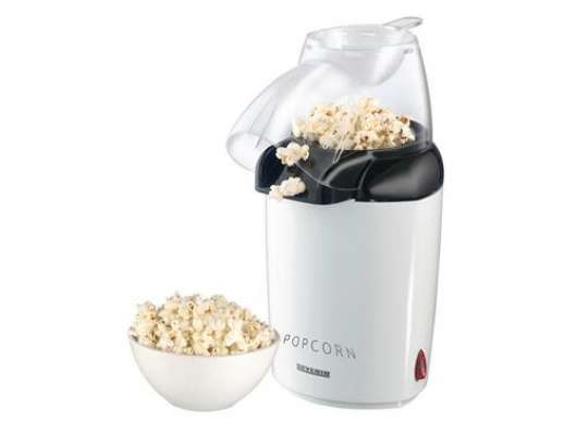 Severin PC3751 - Popcorn maskine 1200 watt  hvid. 9 st i lager