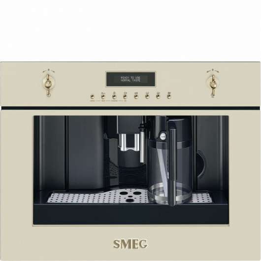 Smeg Smeg Cms8451p Inbyggd Kaffemaskin - Creme