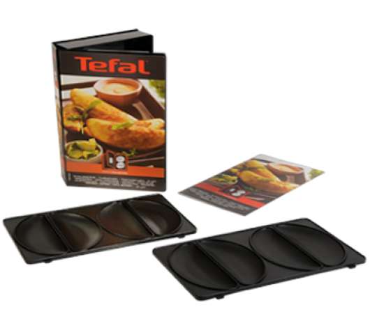 Tefal Snack Collect Box 8: Mini pirogger. 7 st i lager